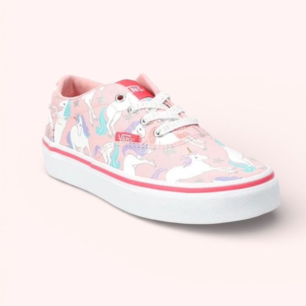 VANS DOHENY UNICORN SHOES GIRLS SIZE 4